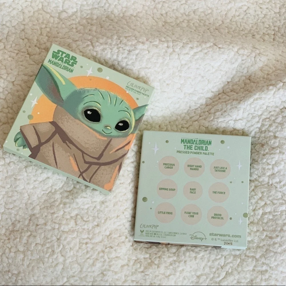 COLOURPOP the child shadow palette, green Patel